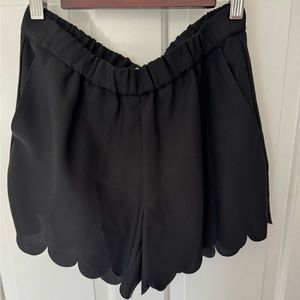 Madewell scalloped shorts